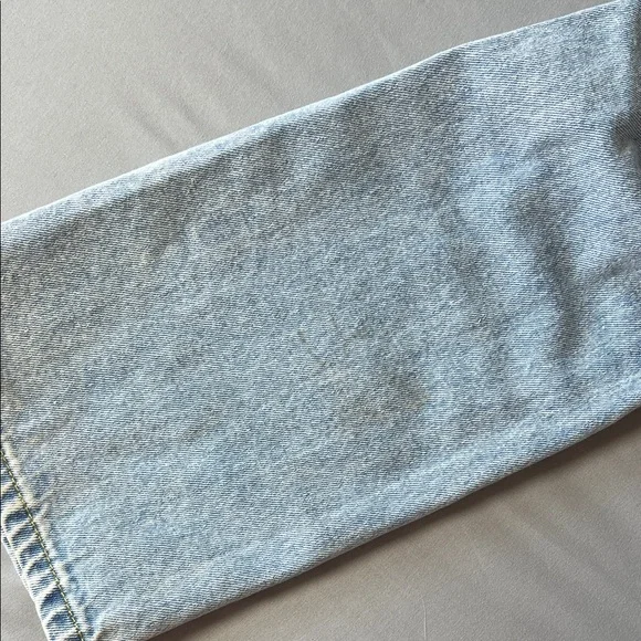 Light Blue Pearl Embellished Women Jeans - Picture 4 of 4